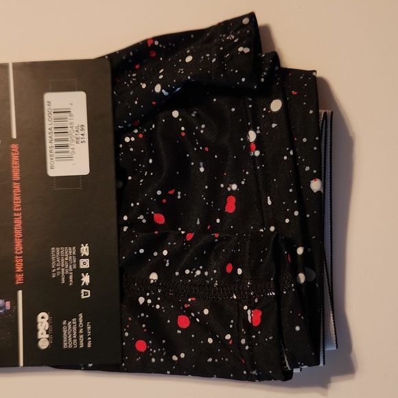 NASA boxer brief size medium. New and original package. By Focus fit. Polyester - Picture 7 of 8